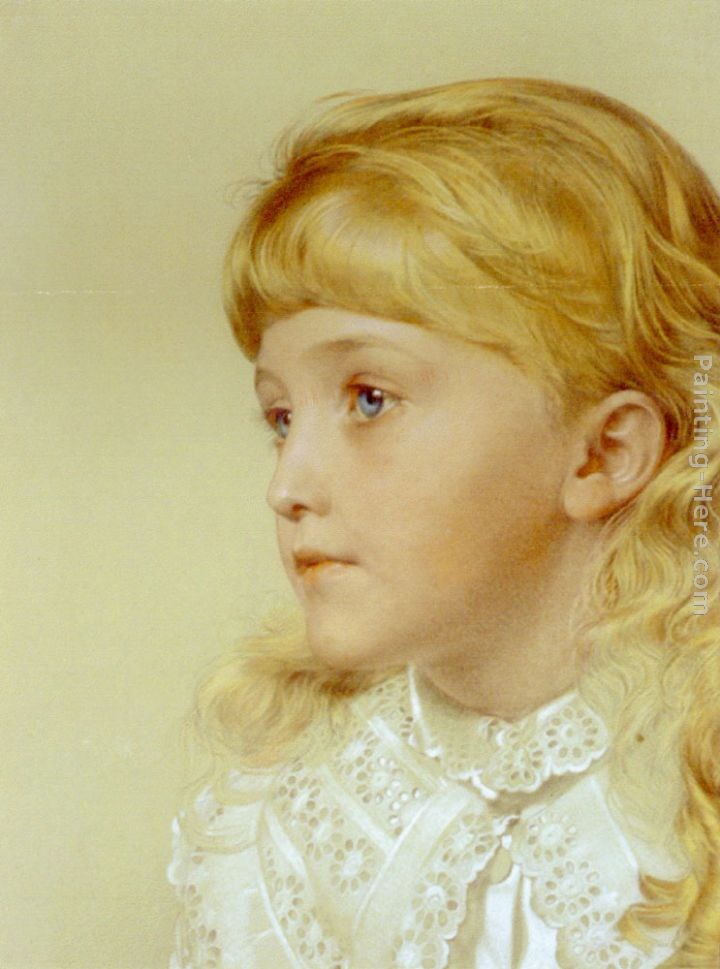 Anthony Frederick Sandys Portrait of May Gillilan